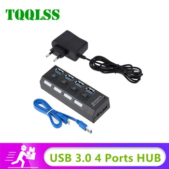 

USB3.0 Hub USB HUB Splitter Multi USB 3.0 Hub Multiple 4/7 Port Hub Splitters With Power Adapter Computer Accessories Hub For PC