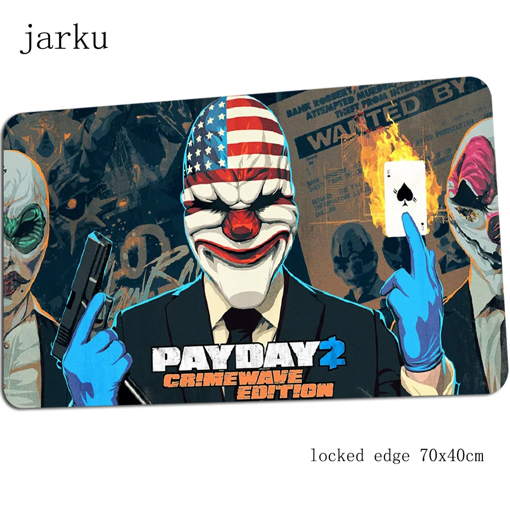 Payday коврик для мыши 700x400x3 мм xl компьютерная мышь игровой мат геймпад лучший игровой коврик для мыши красочный Коврик для мыши - Цвет: Size 700x400x3mm