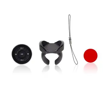 

Wireless Bluetooth Media Button Remote Controller Car Motorcycle Bike Steering Wheel MP3 Music Play For -Android Phone Tablet