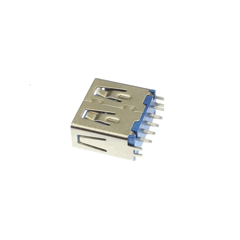 20 шт./партия USB 30 в 1.5A разъемы 9p USB женский порт Jack хвост разъем PCB электрические терминалы
