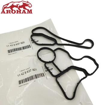 

NEW Engine Oli filter Gasket & Cooler Seal Gasket For BMW E90 E60 E61 E70 E71 11428637820 11427525335/11428637821 11427537293