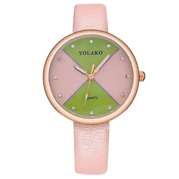 

YK35 Luxury Quartz Watch Women Quartz Watch Round Dial Wrist Watch Exquisite Band Watches For Presents