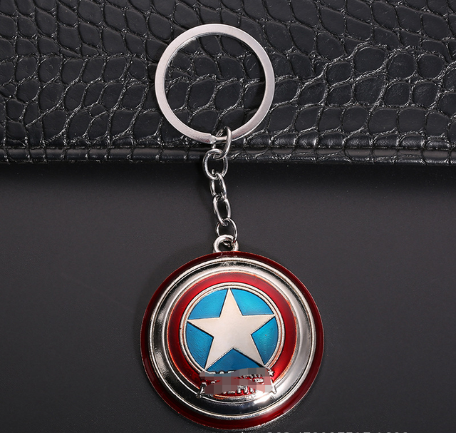 lovers key ring male and female movie superhero role  key chain mobile phone bag pendant gift