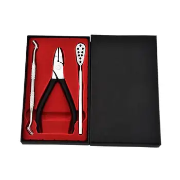 

1 Set Professional Pedicure Kit Multifunctional Foot Pliers Exfoliator Dead Skin Remover With Box
