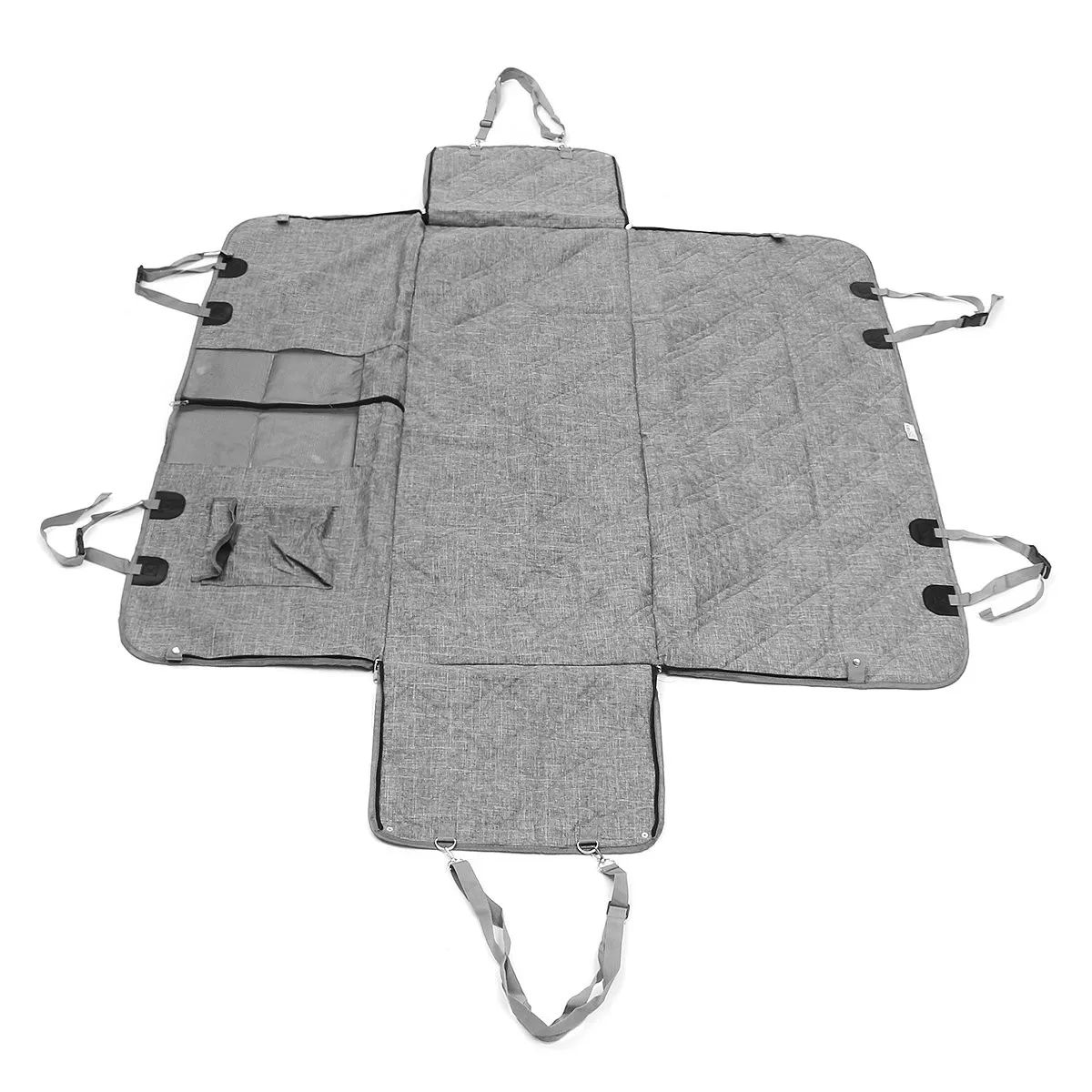 

Hot Portable Pet Dog Cat Car Rear Back Seat Carrier Cover PVC Waterproof Non-slip Mat Blanket Hammock Cushion Protector Quilted