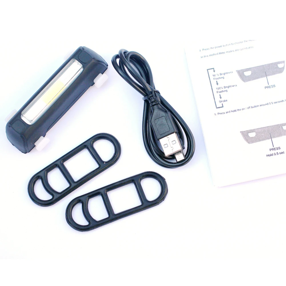 На открытом воздухе велосипед зарядка через usb сзади ночного ультра яркий светодиодный задний фонарь светильник s Велоспорт велосипед 7 светильник режимов