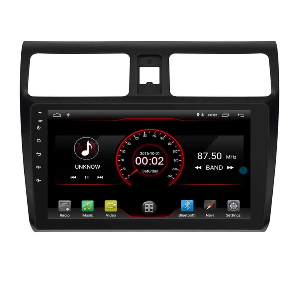 2.5D Автомобильный мультимедийный dvd-плеер для Suzuki Swift 2005 2006 2007 2008 2009 2010 Android 9,0 Радио Лента Регистраторы навигации gps