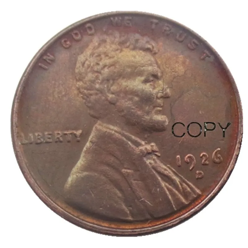 

US 1926D One Cent 100% Copper Copy Coin