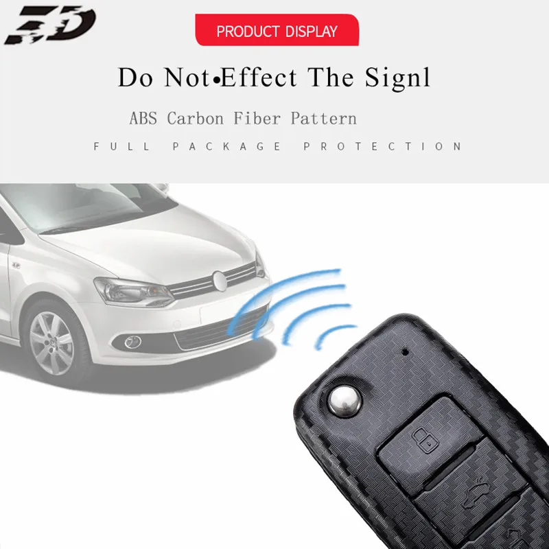 Чехол для ключей автомобиля ABS для VW golf 7 mk7 Bora Jetta POLO golf Passat GTI R TiguanTouran Bora Sharan для Skoda Octavia A5 Fabia