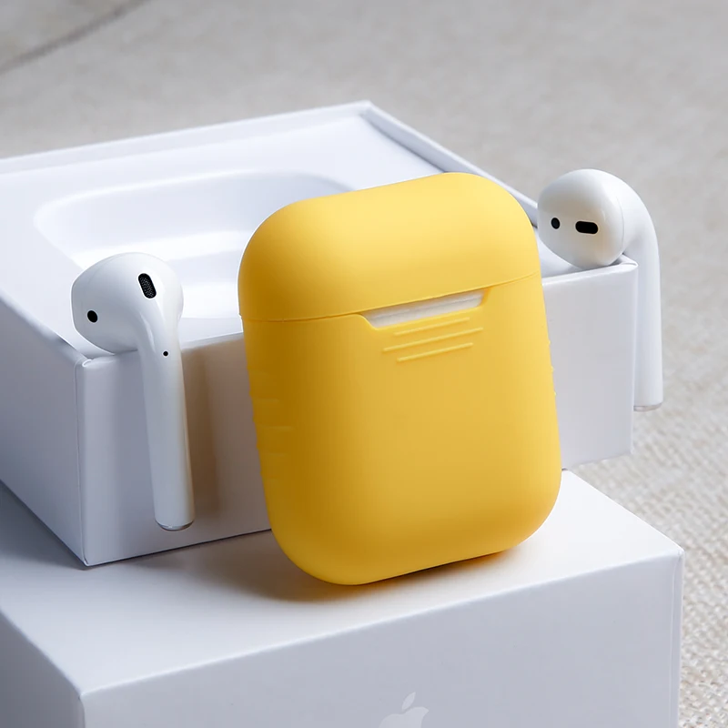 Силиконовый чехол для Apple Airpods Air Pods Pro Bluetooth наушников аксессуары