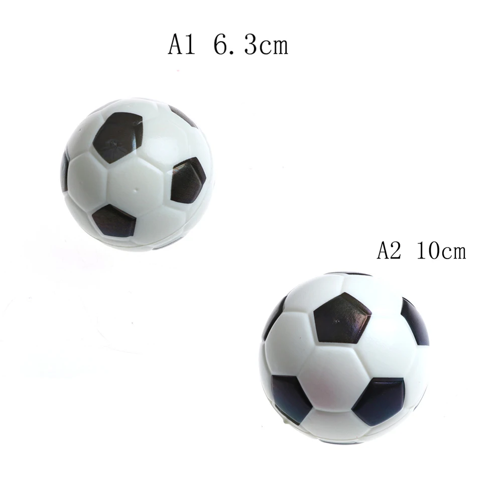 1PC PU Foam Ball Hand Wrist Exercise Toy Squeeze Stress Relief Toy Vent Ball Mini Football Kids Toys 2 Sizes