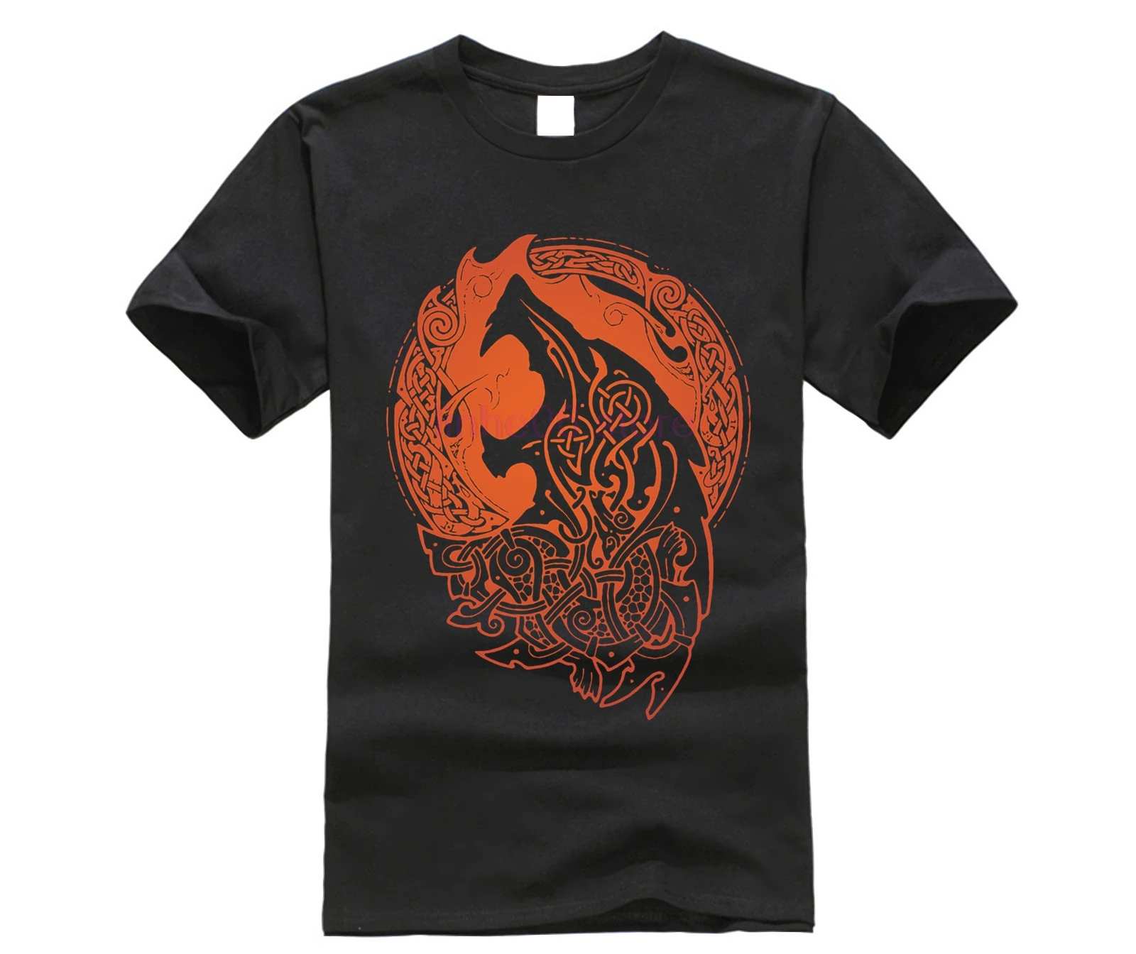 GILDAN Viking Valhalla Odin Fenrir Loki's Son футболки с короткими рукавами футболка круглым