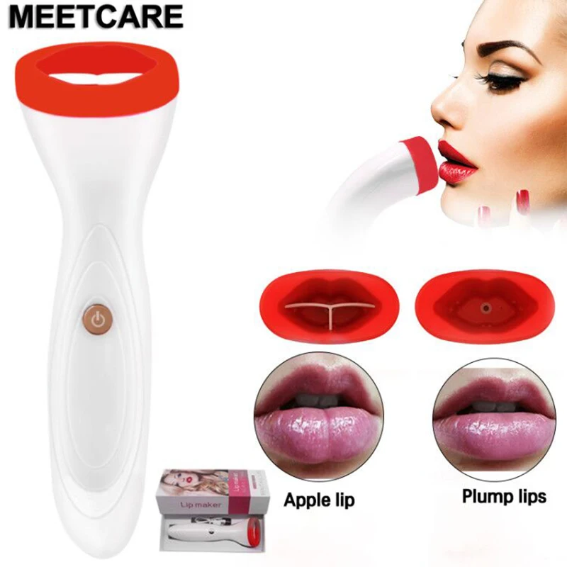 

Facial Beauty Tool Silicone Gel Electric Vibrating Lip Plumper Device Enhancer in Natural Automatic Plumper Sexy Lip Enlarger