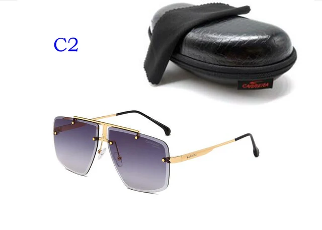 Gafas de sol clásicas de Carrera para hombre y mujer, lentes sol masculinas con montura grande, diseño de Vintage para deportes al aire libre y conducción|De los hombres gafas de sol| - AliExpress