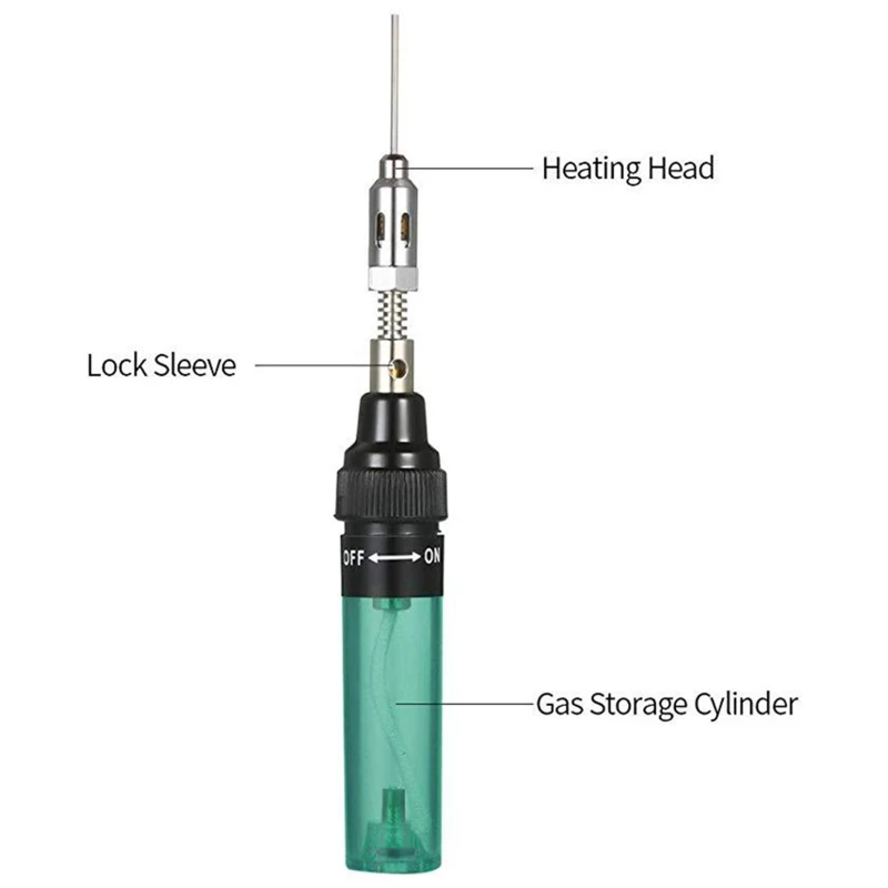 Gas Welder Electric Welding Tool Cordless Gas Soldering Iron Set Combination Kit