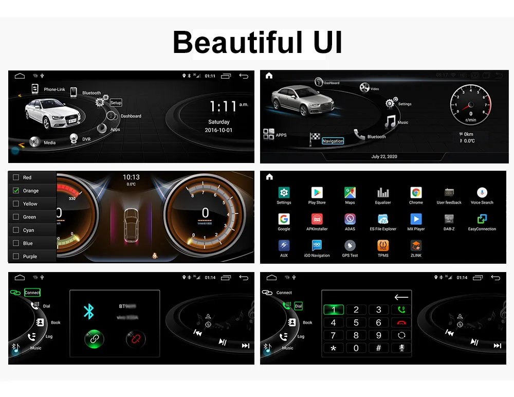 audi UI