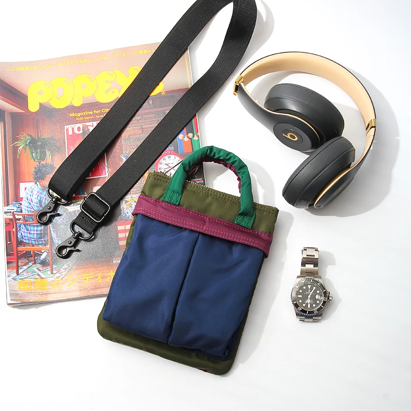 Moda lato japoński 2020 Kolor Mini kask torba wielokolorowy plecak torba męska dla mężczyzn mała torebka na telefon męska torba Crossbody