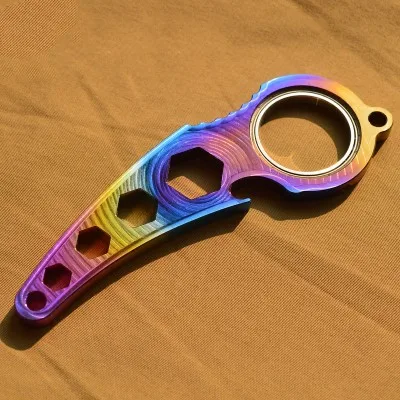 Anteater EDC декомпрессионная игрушка штопор открытый многофункциональный инструмент шестигранный ключ - Цвет: B3