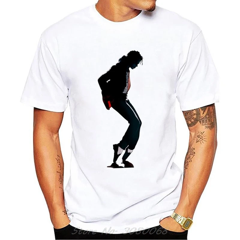 New Funny Cool T Shirt Michael Jackson Men's T-shirts Fashion King Of Pop Design Men Casual Rock Hip-Hop T-shirt Sweatshirt