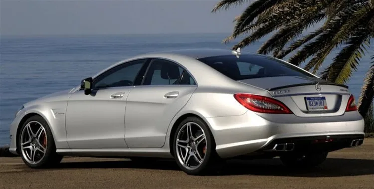 Для Benz W218 спойлер 2012- ABS Материал заднее крыло автомобиля праймер спойлер для Benz W218 CLS300 CLS350 CLS63 спойлер