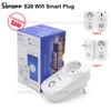 Itead SONOFF S20 EU Wifi Smart Socket Plug EU-E/EU-F Electrical Wall Power Socket Timer Outlet Via e-Welink APP Remote Control ► Photo 1/6