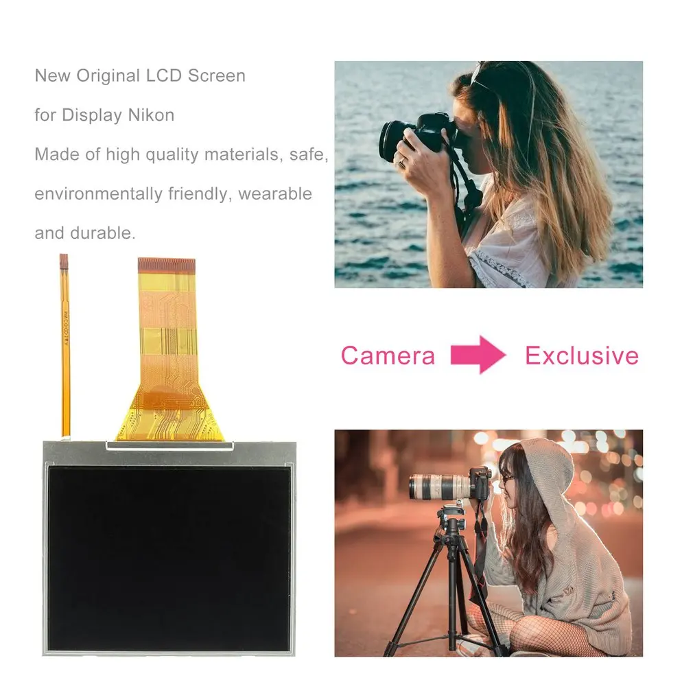 ЖК-экран для камеры дисплей для Nikon D90 D700 D300 D300S для Canon 5D Mark II камера запасные части