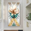 Nordic Luxury Gold Lines Posters and Prints Wall Picture Modern Abstract Flower Picture Canvas Painting for Gallery Home Decor 6