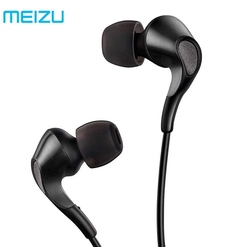 

MEIZU Flow Headphones Three-Unit Mobile Iron Hybrid Earphones In-ear Wired Headphone Three Button Wire Control Headset