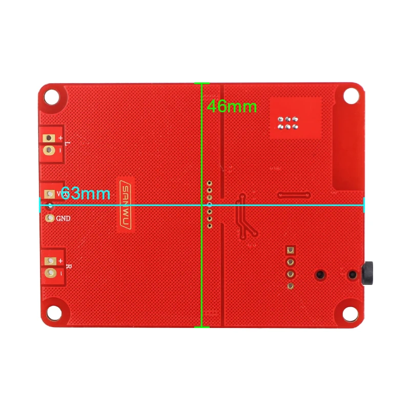 TPA3118 стерео Bluetooth цифровой усилитель мощности плата 2X30 Вт AUX 8-26VDC Bluetooth V5.0