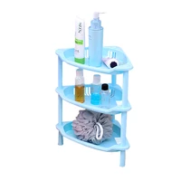 Bathroom Corner Shelf Organizer Plastic Corner Shelf Shower Caddy Shampoo Holder Kitchen Storage Rack Things For The Home 2