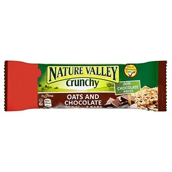 

Nature Valley - Barrita de cereales con avena y chocolate - 42 g - Pack de 12 unidades