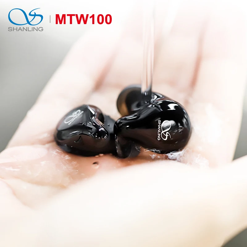 

Shanling MTW100 TWS True Wireless Bluetooth 5.0 Sport Earphone HiFi Audio Earbuds with Knowles BA/DD Driver IPX7 Waterproof
