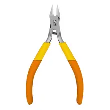 Precisão de aço carbono afiada cortador alicate quebra-cabeças modelo montagem corte nipper alicate diagonal profissional snips tesouras casa
