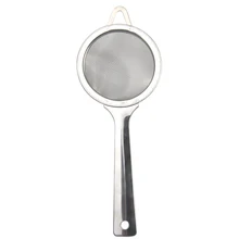 Традиционная длинная ручка, классический Чайный фильтр из нержавеющей стали, мини сито, ложка, кухонный инструмент, проволочная сетка, инструмент для приготовления пищи, ситечко для чая