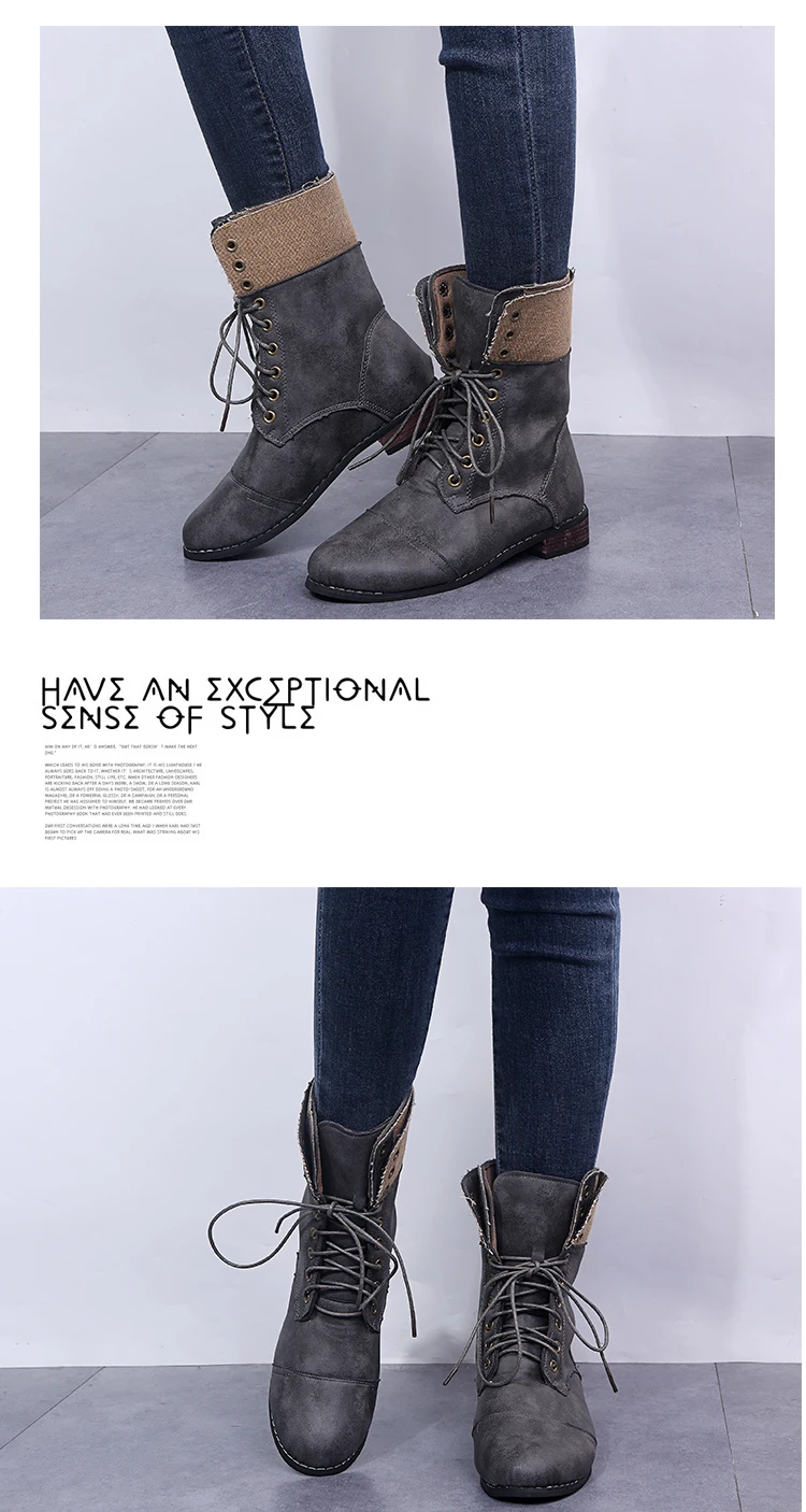 Woman Boots Classic Western Mid Calf Cowboy Boot For Women Retro Cowgirl Boots Low Heels Fashion Women Shoes Platform Botin Muje