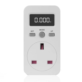 

Digital Power Meter Plug-In Socket Electric Wattmeter Energy Monitor Uk Plug