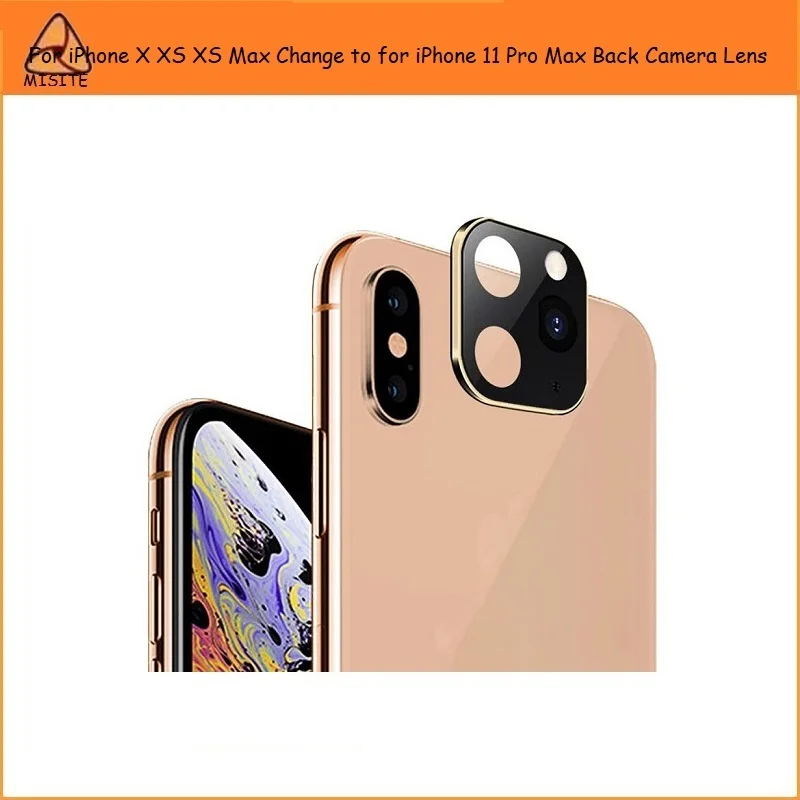 2 шт./лот,, для iPhone X, XS, XS, Max, замена, для iPhone 11, Pro, Max, задняя камера, стекло, крышка объектива, уплотнение, кронштейн, кольцо, держатель