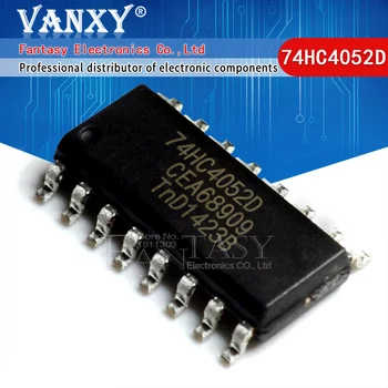 

10PCS 74HC4052D SOP16 74HC4052 SOP SN74HC4052DR SOP-16 SMD new and original IC