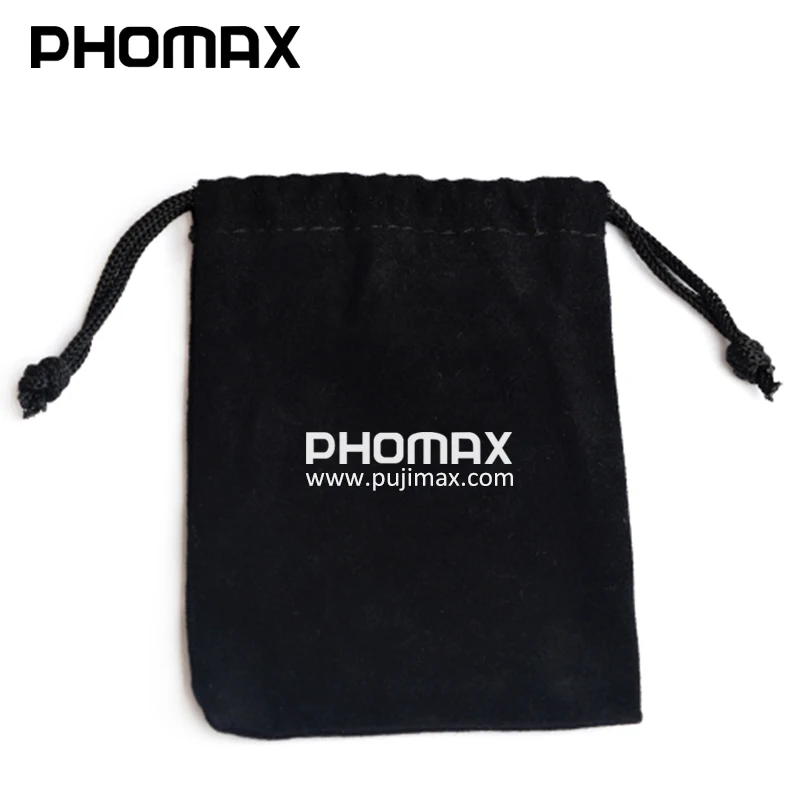 

PHOMAX earphone storage bag soft velvet bag data line U disk digital accessories protective cover small bag