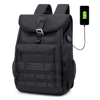 

New Oxford Cloth Large Capacity Backpack Male USB Multi-Function Computer Backpack Outdoor Travel Bag