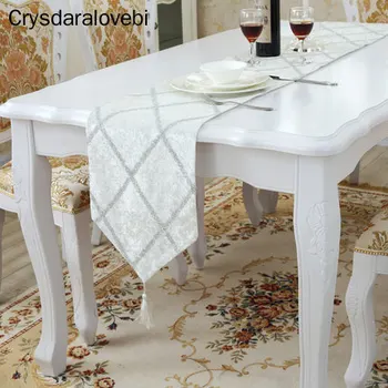 

Europe Table Runners Modern Chemin De Table Table Runners for Wedding Party Camino De Mesa Tafelloper Tablecloth Bed Flag Home