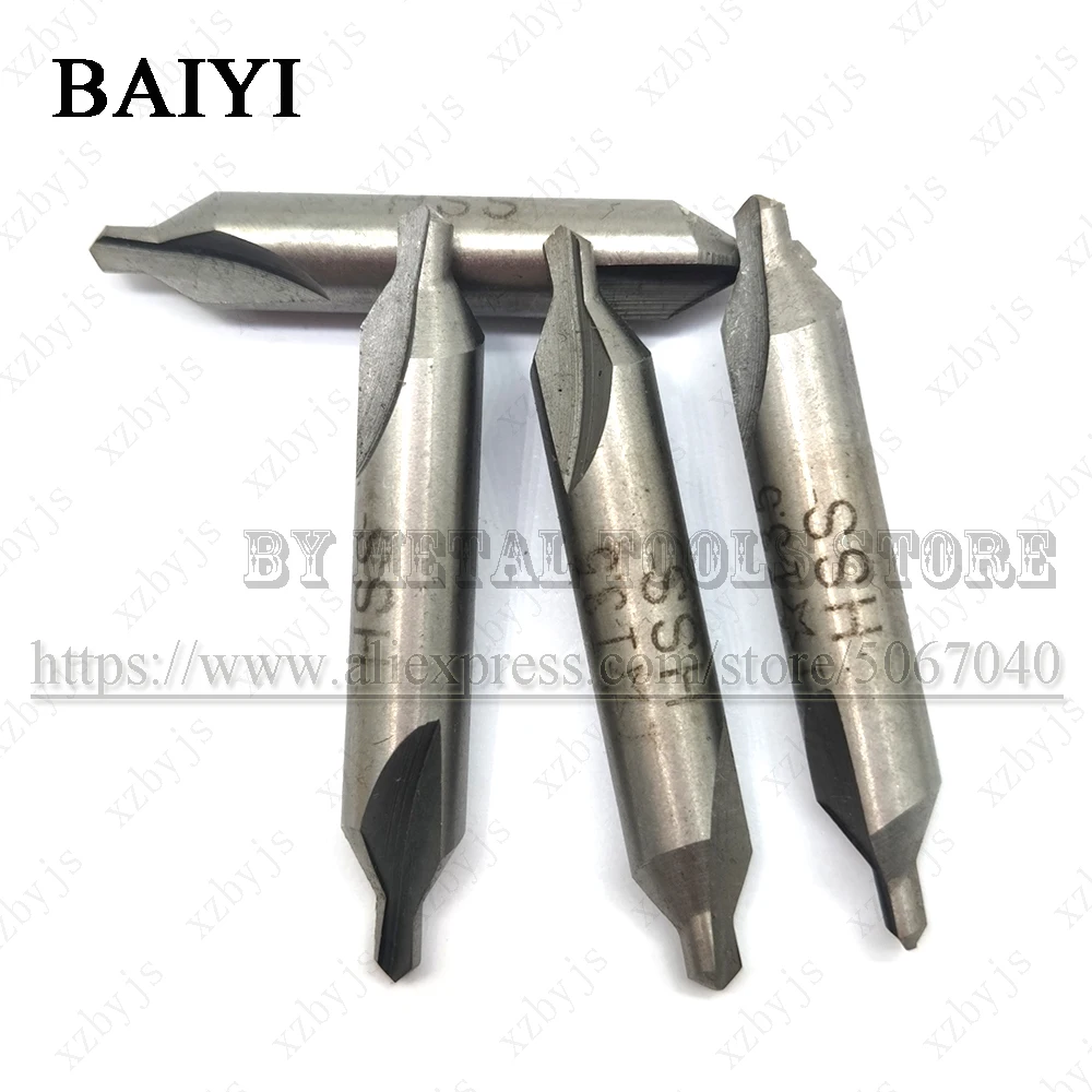 HSS Center Drills 60 Degree Countersinks Angle Bit 3.5mm Metal Drill working Hole Cutter Degrees | Инструменты