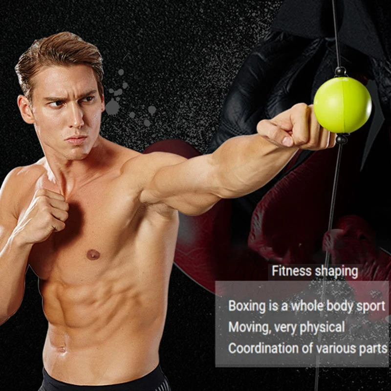 

Boxing Reflex Speed Punch Ball Fighting Speed Training Punch Ball Muay Tai MMA Exercise Equipment Accessories