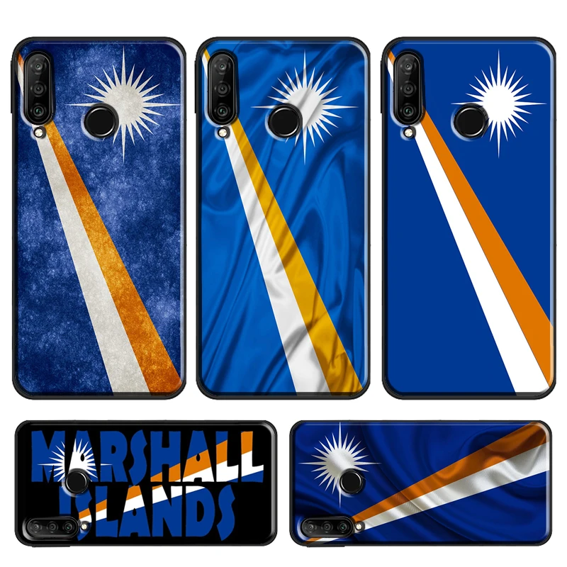 Custodia Bandiera Isole Marshall Per Huawei P30 Pro P40 P20 Lite Mate 20 Lite P Smart 2019 Z Nova 5T Honor 50 10I 8X 9X