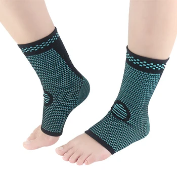 

1 Pcs Foot guard Bandage Ankle Support Protect Foot Football Badminton Anti Sprain Ankle Guard Warm Brace Nursing Socks
