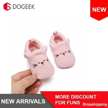 

DOGEEK First Walkers Warm Shoes For Girl Boy Bootes Sneakers Kids Crib Infant Toddler Footwear Boots Newborns Prewalkers