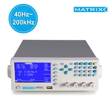 Digital LCR Meter Tester Benchtop MCR5010 5030 5100 5200 for Capacitance Resistance Measuring 40Hz~200KHz MATRIX Tester