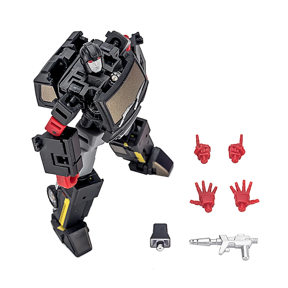 New Deformabl Ironhide Newage NA H7B Mini Black Action Figure Pocket Toy In Box 