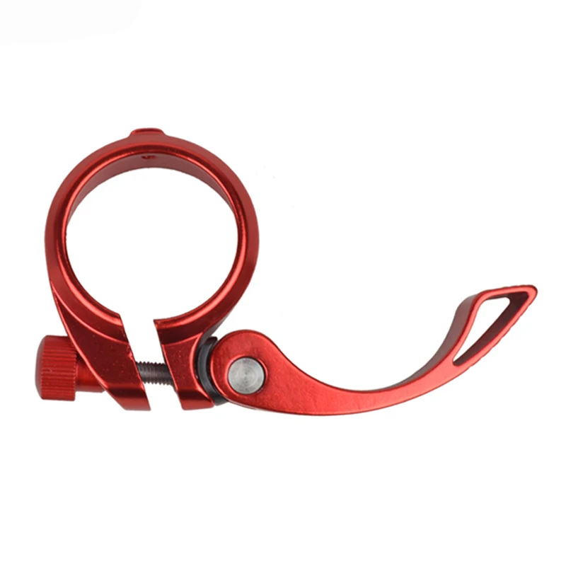 31.8mm Bicycle Seatposts Clamps MTB Bike Aluminum Ultralight Quick Release Clamps Cycling Parts 4 Colors