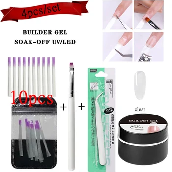 

Beateal 3 colors polygel Builder Gel for Nail Extension Finger Extension UV Gel Polish Forms for Nail Extension Nail Art Varnish